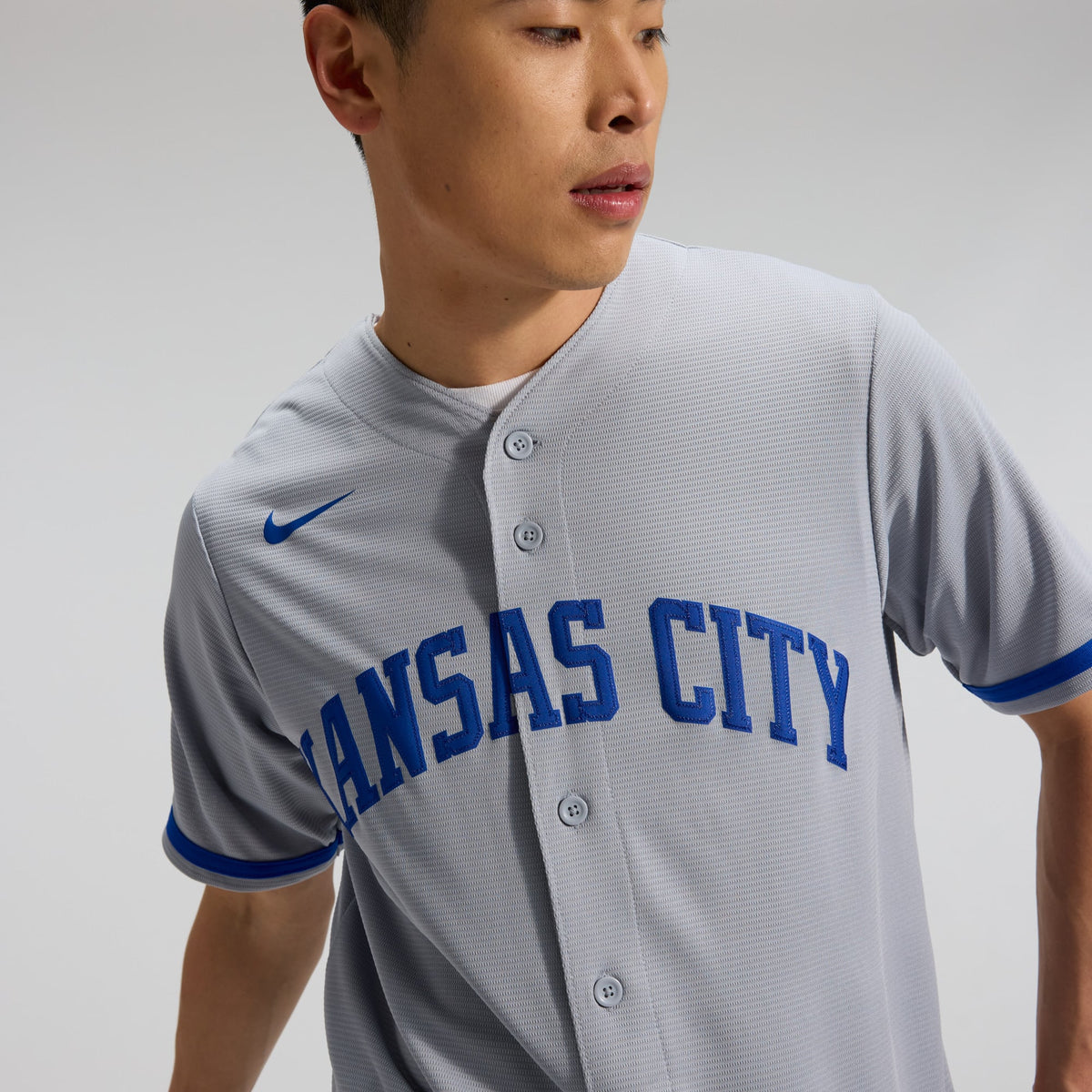 Men's Kansas City Royals Bobby Witt Jr. Nike Rush Blue Alternate 2 Replica Jersey