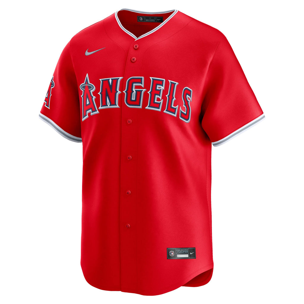 Men's Los Angeles Angels Nike White Home Limited Jersey
