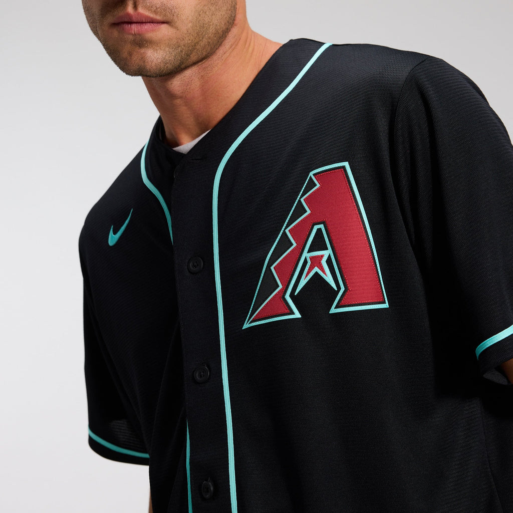 Men's Arizona Diamondbacks Corbin Carroll Nike Gray Road Replica Jersey