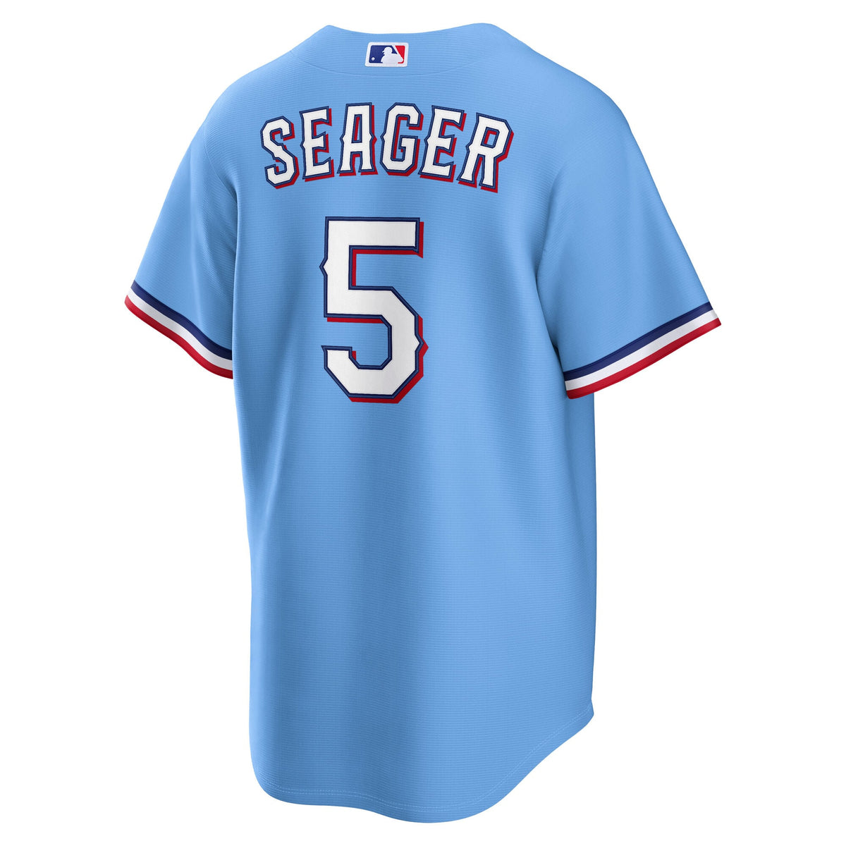 Men's Texas Rangers Corey Seager Nike Gray Road Replica Jersey