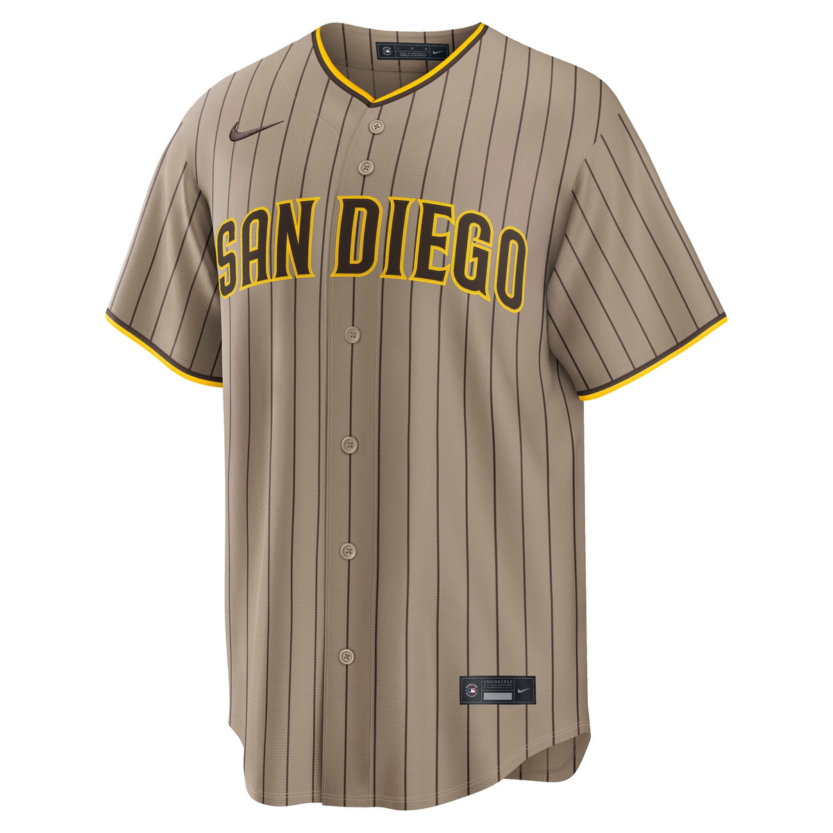 Men's San Diego Padres  Nike White Home Replica Jersey