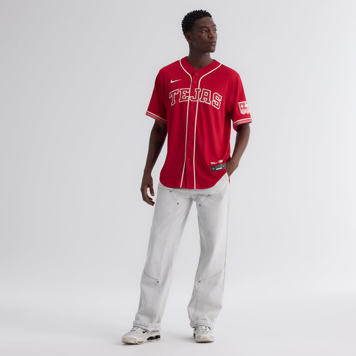 Men's Texas Rangers  Nike Red 2026 City Connect Stadium Jersey