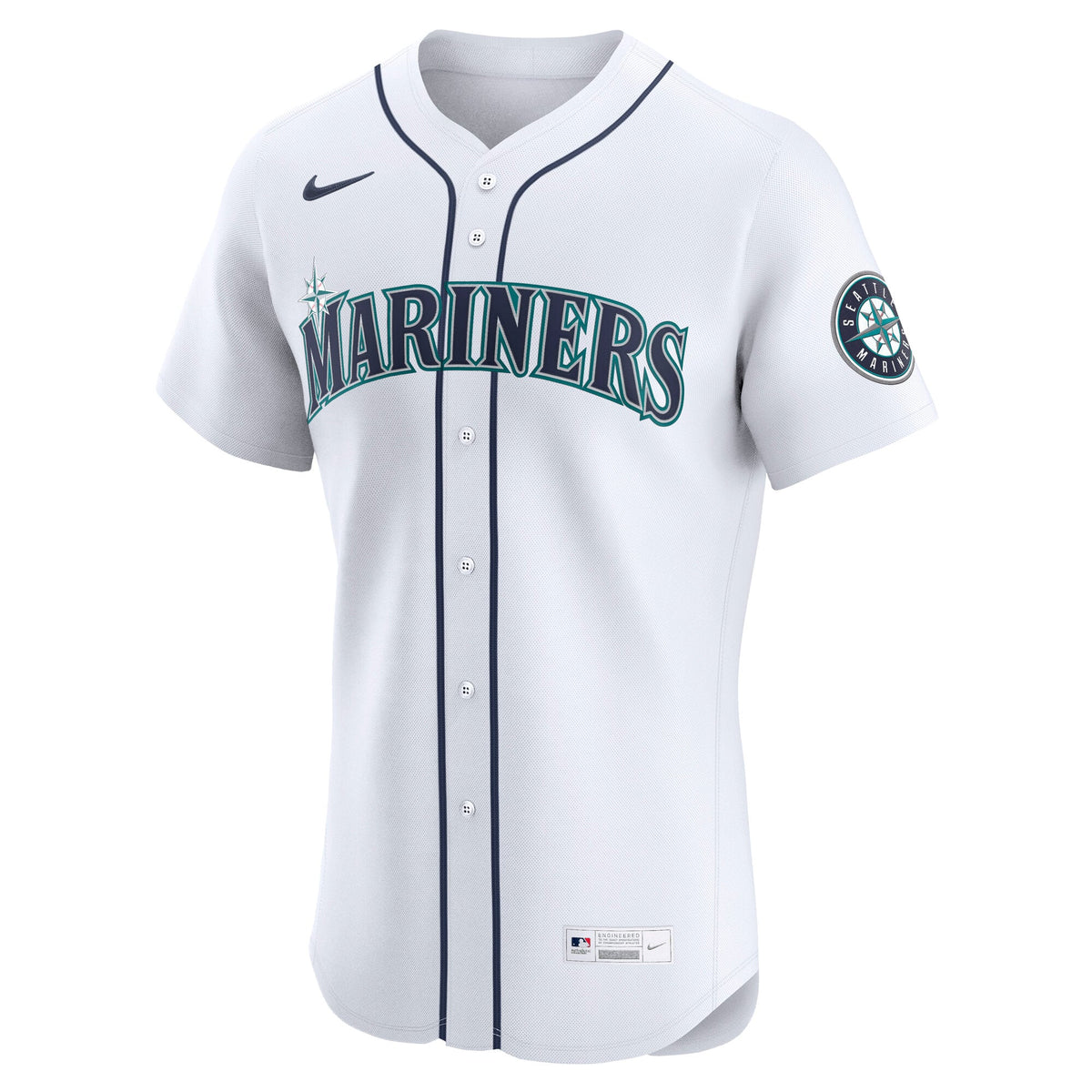Men's Seattle Mariners Julio Rodríguez Nike White Home Elite Jersey
