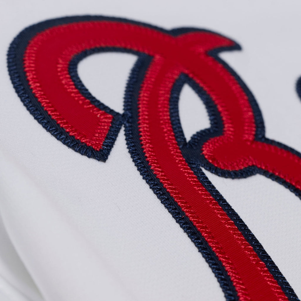 Men's Atlanta Braves Andruw Jones Mitchell & Ness White 2005 Authentic Jersey