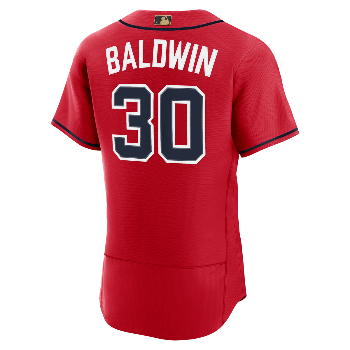 Men's Atlanta Braves Drake Baldwin Nike Navy Alternate MLB Awards Authentic Jersey