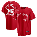 Men's Toronto Blue Jays Anthony Santander Nike Red Canada Day Replica Jersey