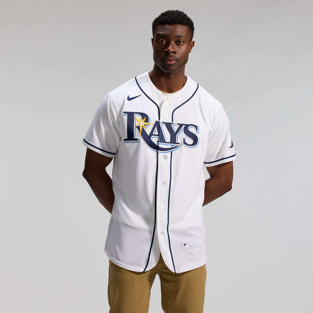 Men's Tampa Bay Rays  Nike White Home Authentic Jersey