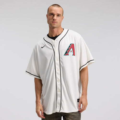 Men's Arizona Diamondbacks Corbin Carroll Nike Cream Home Replica Jersey