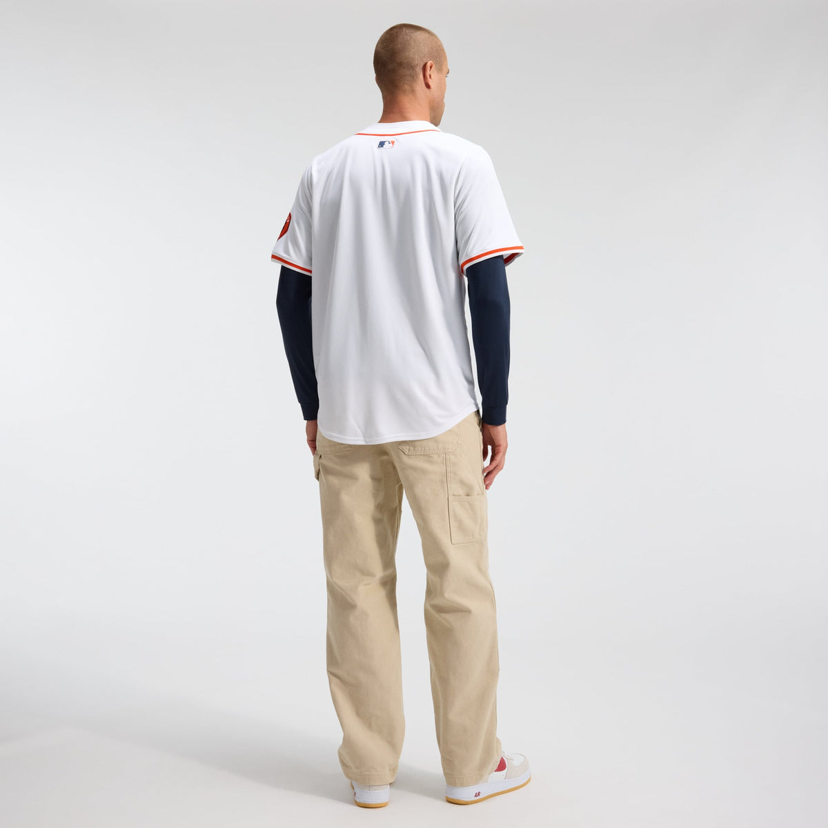 Men's Houston Astros Nike Orange Alternate Limited Jersey
