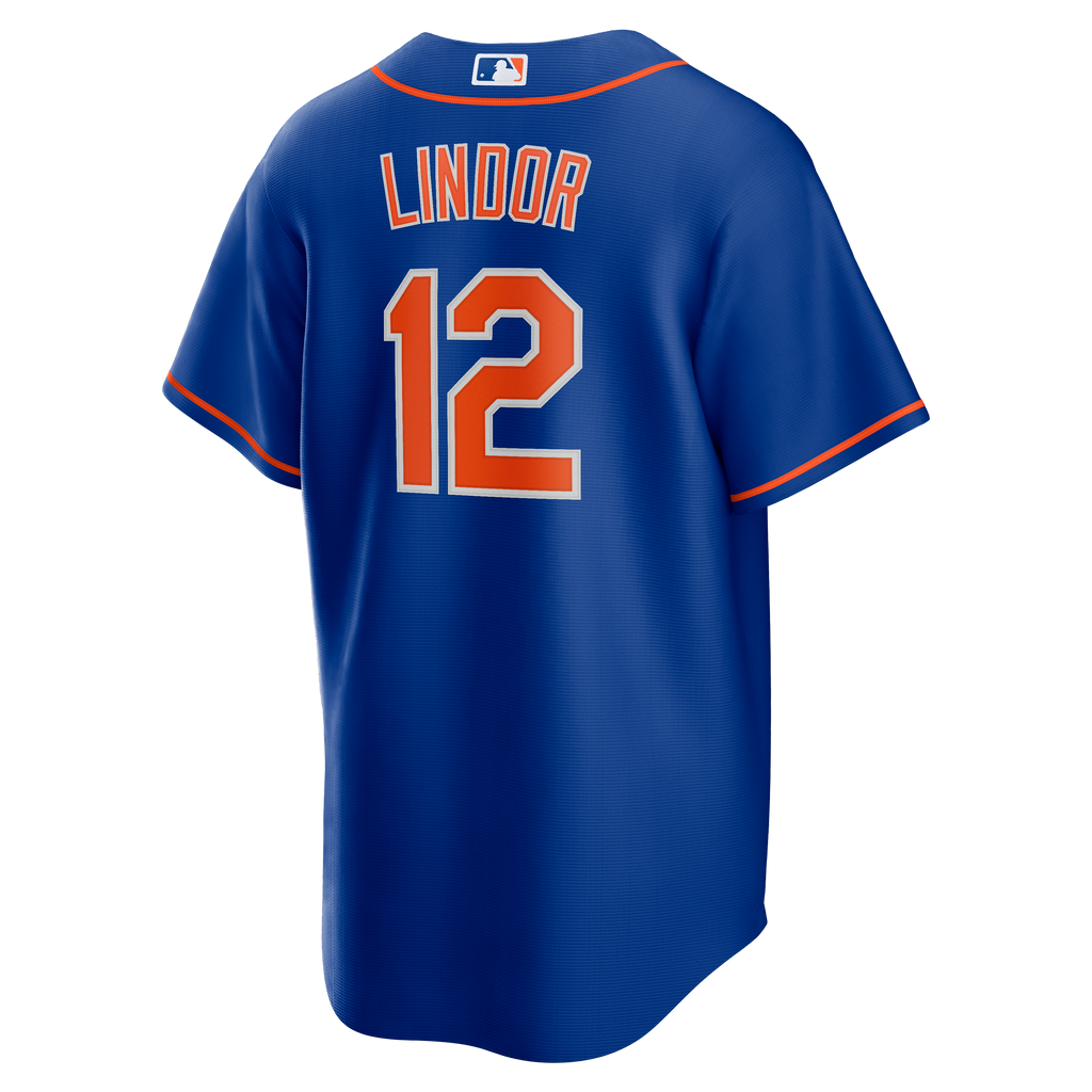 Men's New York Mets Francisco Lindor Nike Royal Alternate Replica Player Jersey