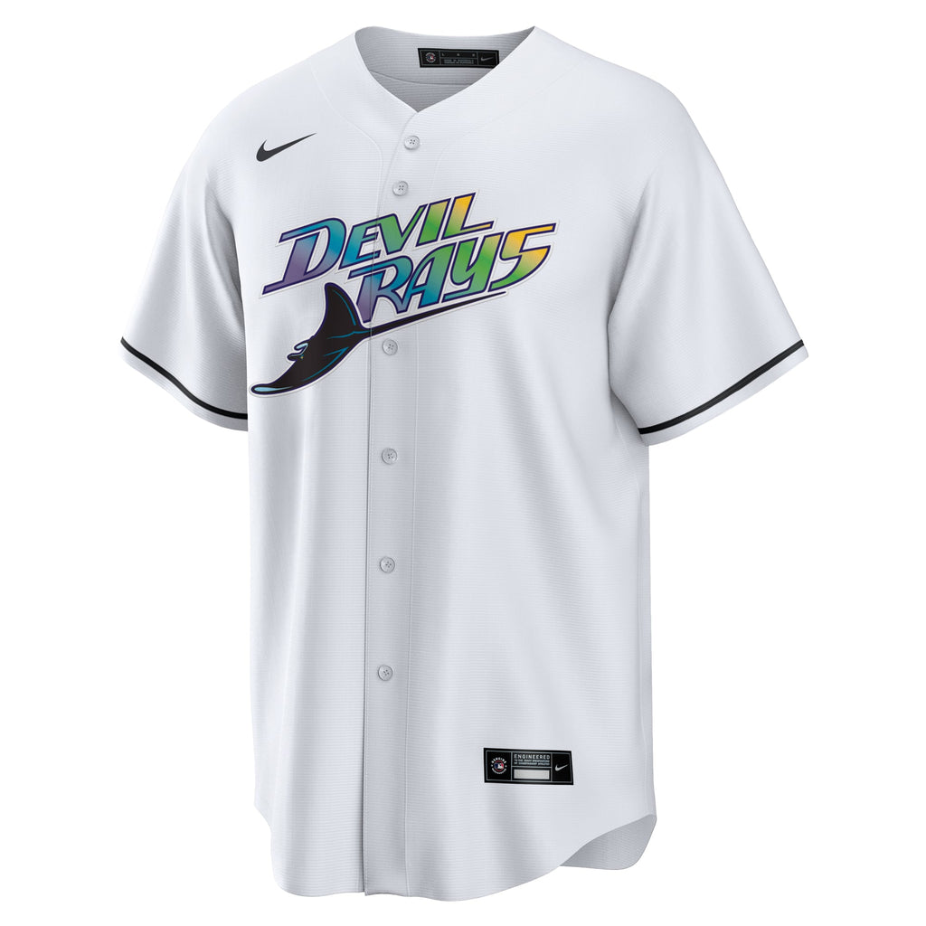 Men's  Tampa Bay Rays  Nike White Home Replica Team Jersey