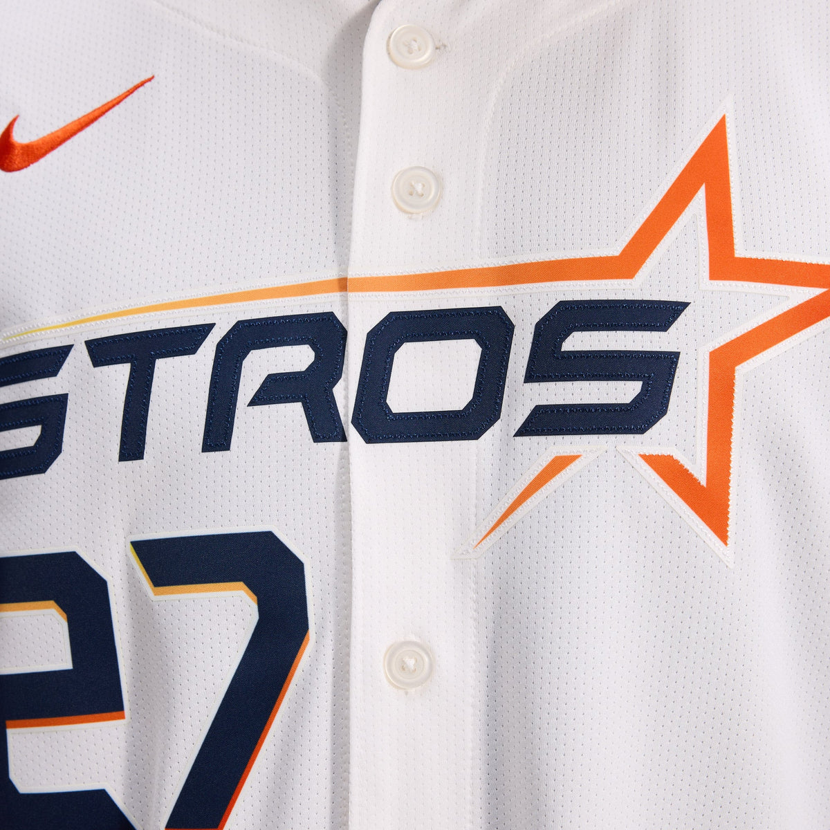 Men's Houston Astros Jose Altuve Nike White 2025 City Connect Limited Player Jersey