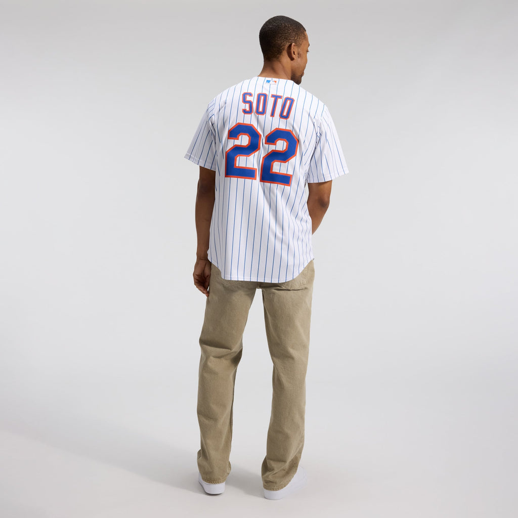 Men's New York Mets Nike White Home Replica Player Jersey