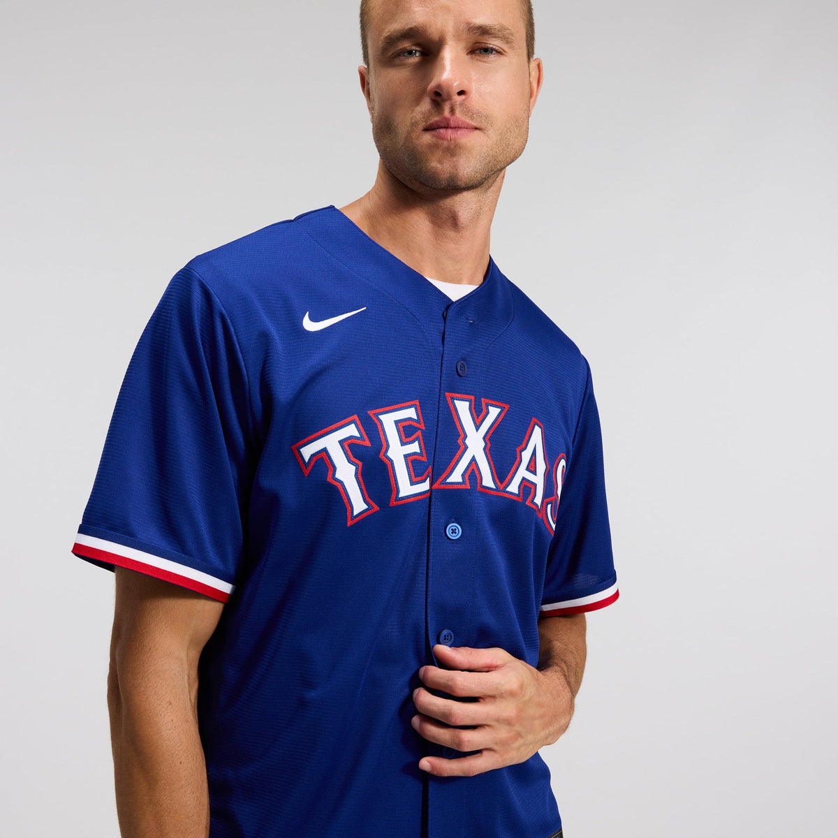 Men's Texas Rangers Corey Seager Nike Gray Road Replica Jersey