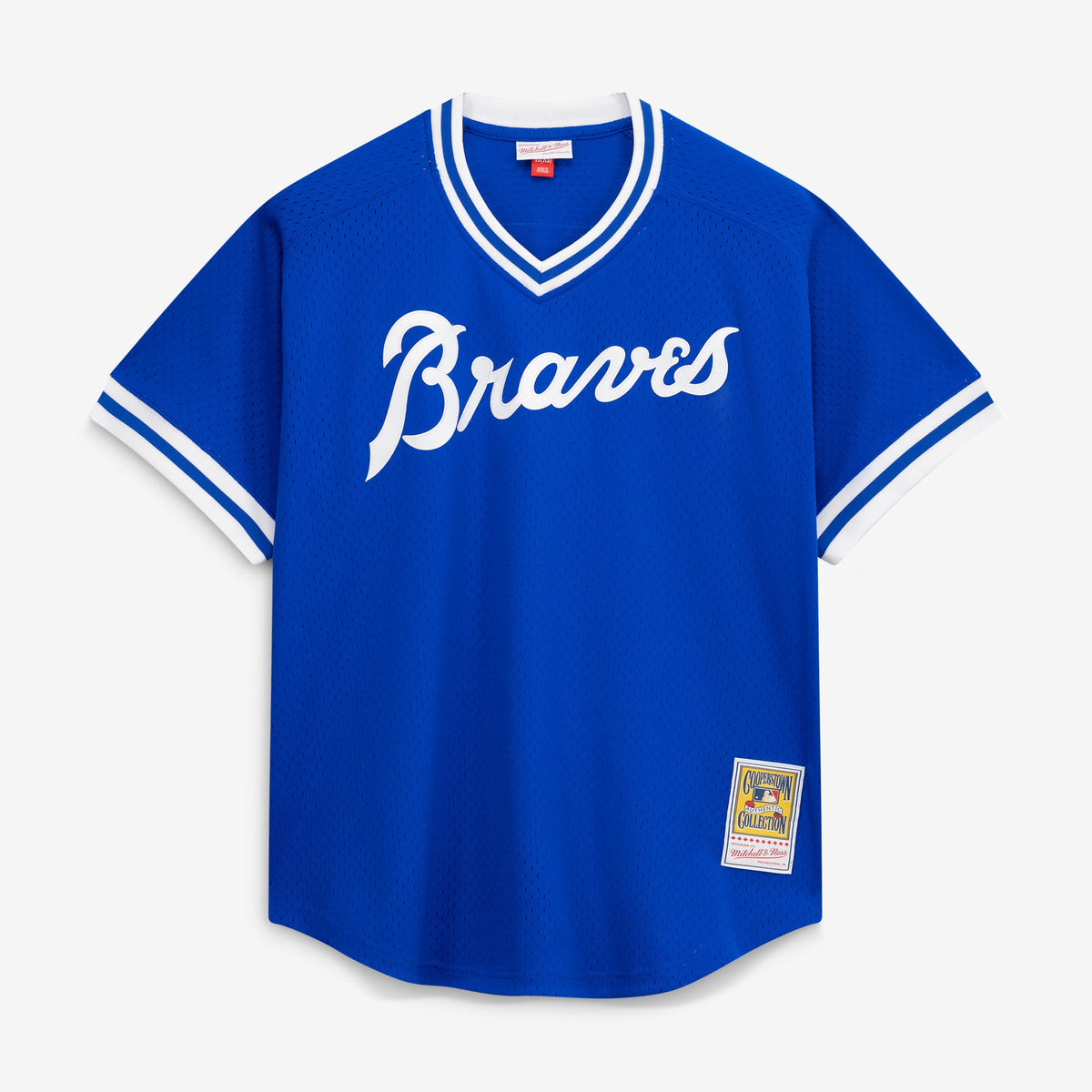 Men's Atlanta Braves Dale Murphy Mitchell & Ness Scarlet Authentic Batting Practice Jersey