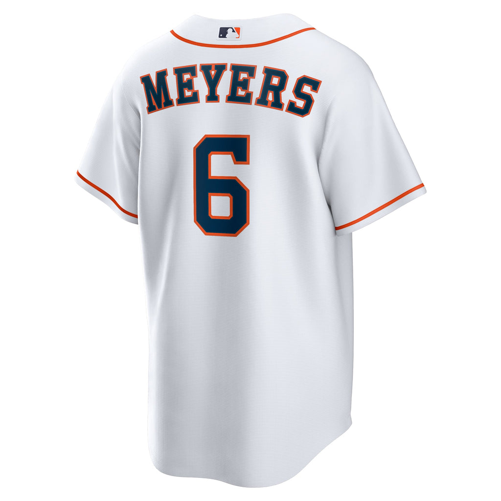 Men's Houston Astros Jake Meyers Nike White Home Replica Jersey