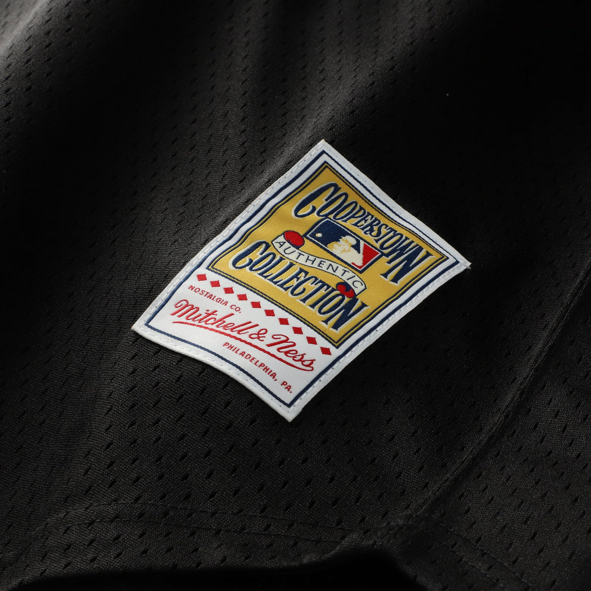 Men's Chicago White Sox Bo Jackson Mitchell & Ness Black Cooperstown Collection Big & Tall Mesh Batting Practice Jersey