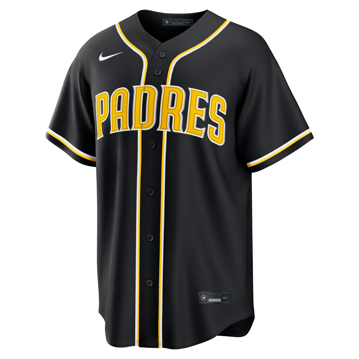 Men's San Diego Padres Fernando Tatis Jr. Nike Fashion Replica Black Out Jersey