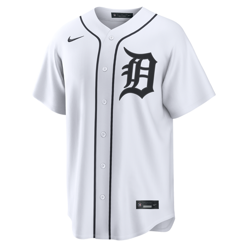Men's  Detroit Tigers Tarik Skubal Nike White Home Replica Jersey