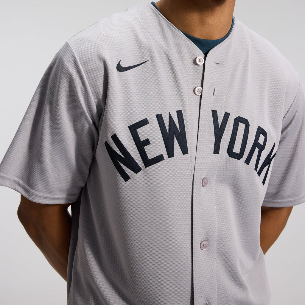 Men's  New York Yankees Gerrit Cole Nike Gray Road Replica Jersey