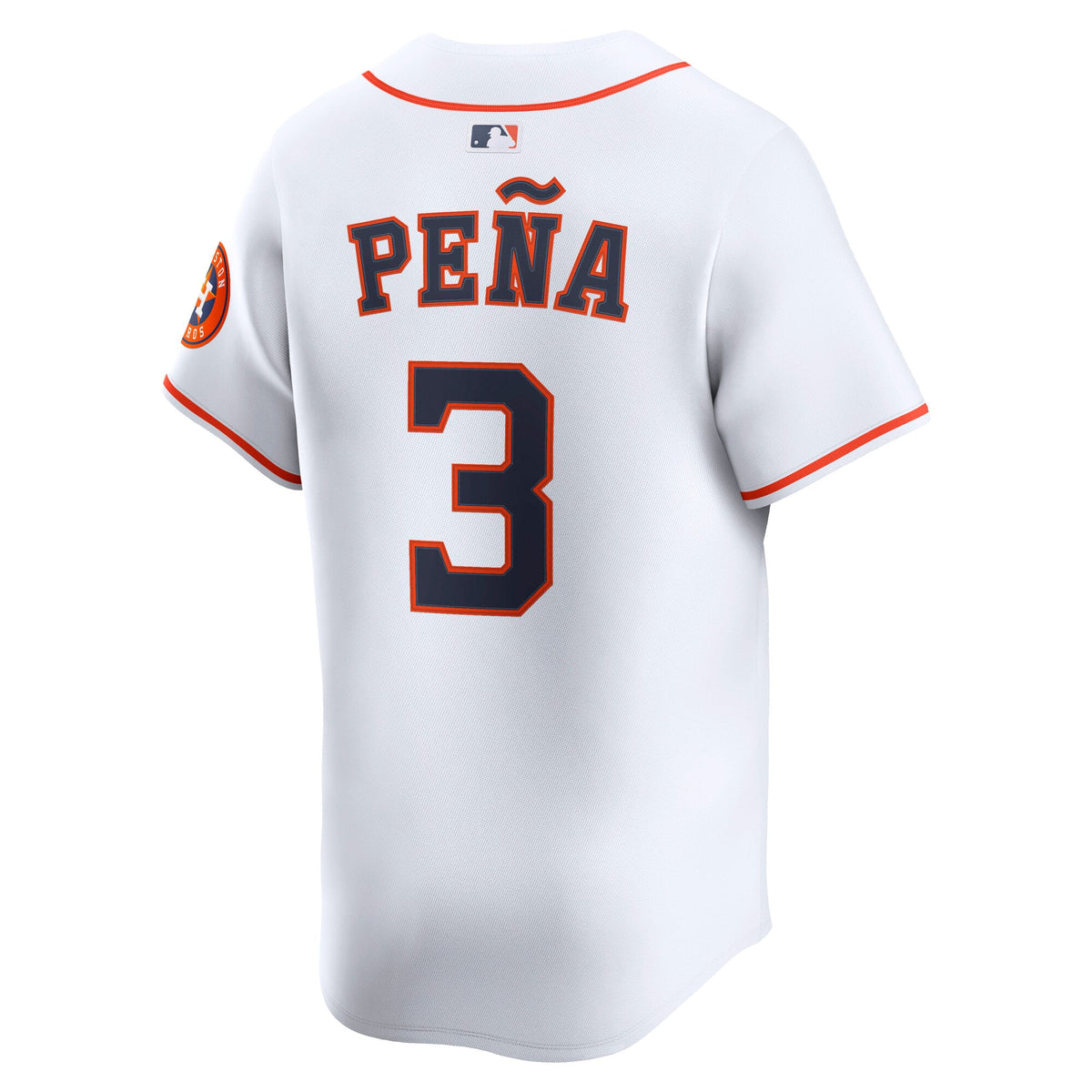 Men's Houston Astros Jeremy Peña Nike White Home Limited Player Jersey