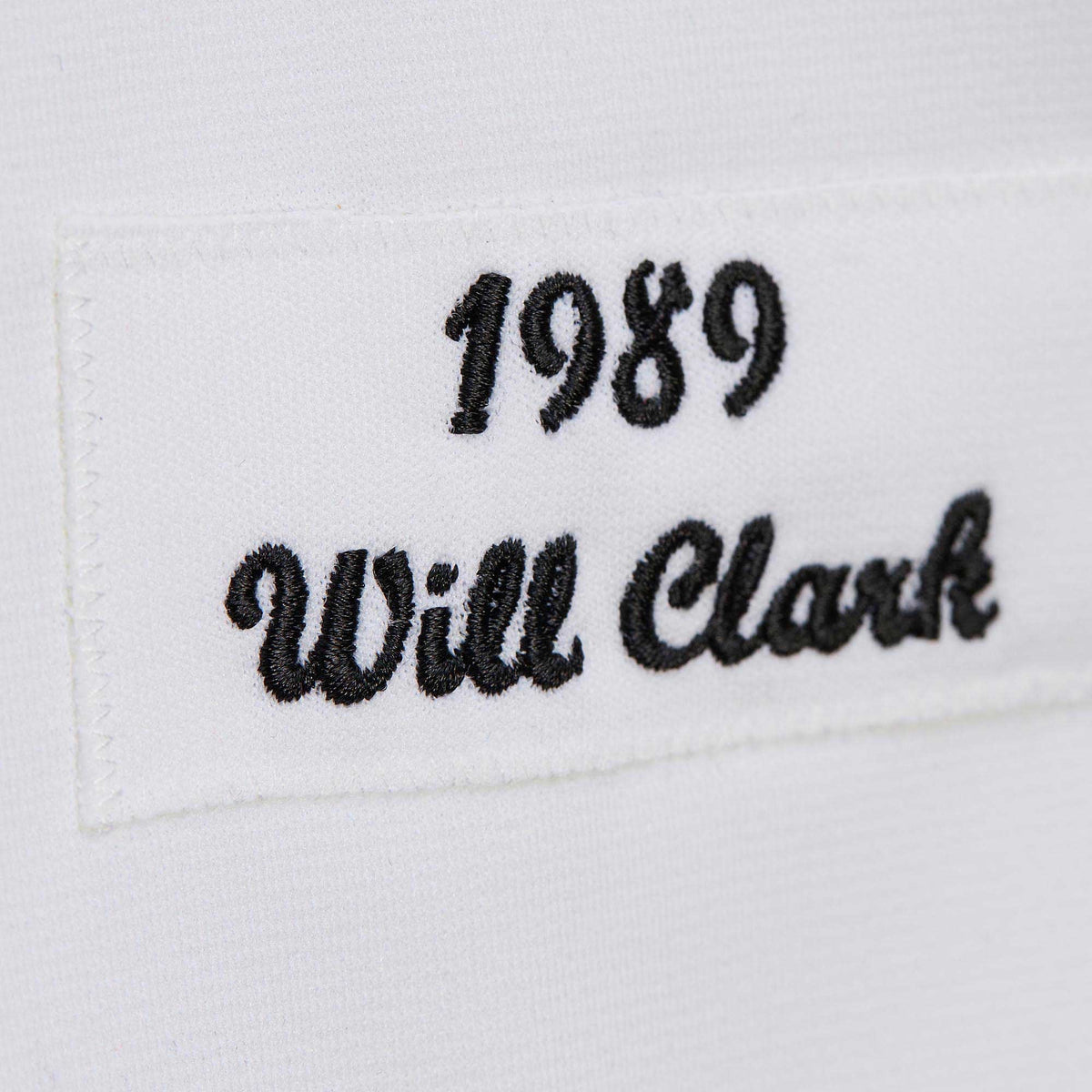 Men's San Francisco Giants Will Clark Mitchell & Ness White Cooperstown Collection 1989 Authentic Jersey