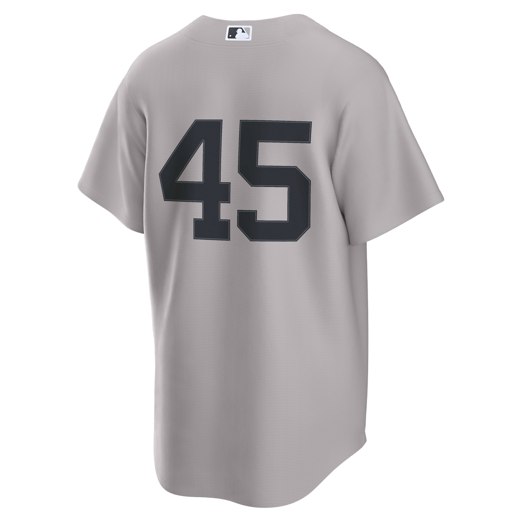 Men's  New York Yankees Gerrit Cole Nike Gray Road Replica Jersey