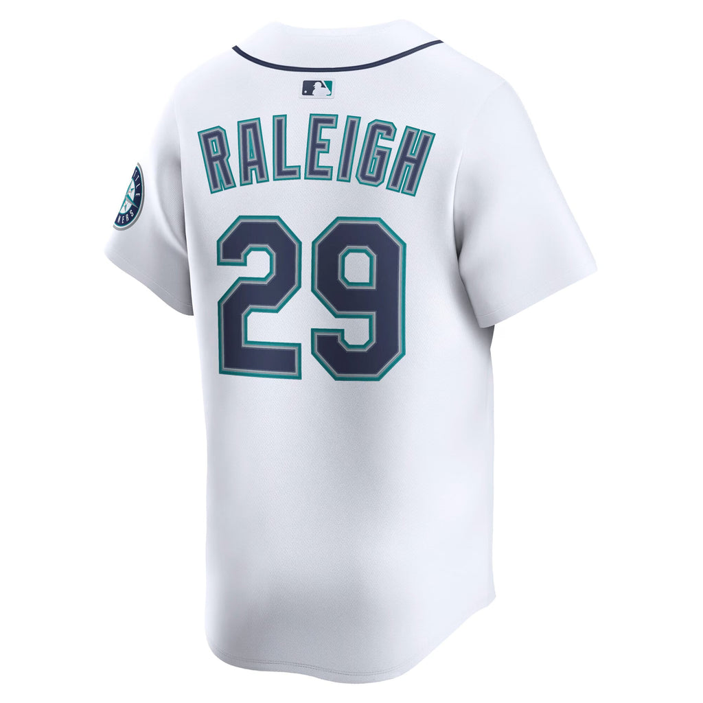Men's Seattle Mariners Cal Raleigh Nike Teal Alternate Limited Jersey