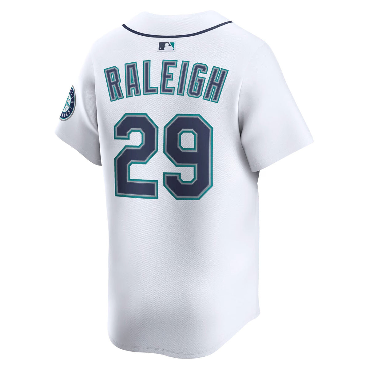Men's Seattle Mariners Cal Raleigh Nike Teal Alternate Limited Jersey