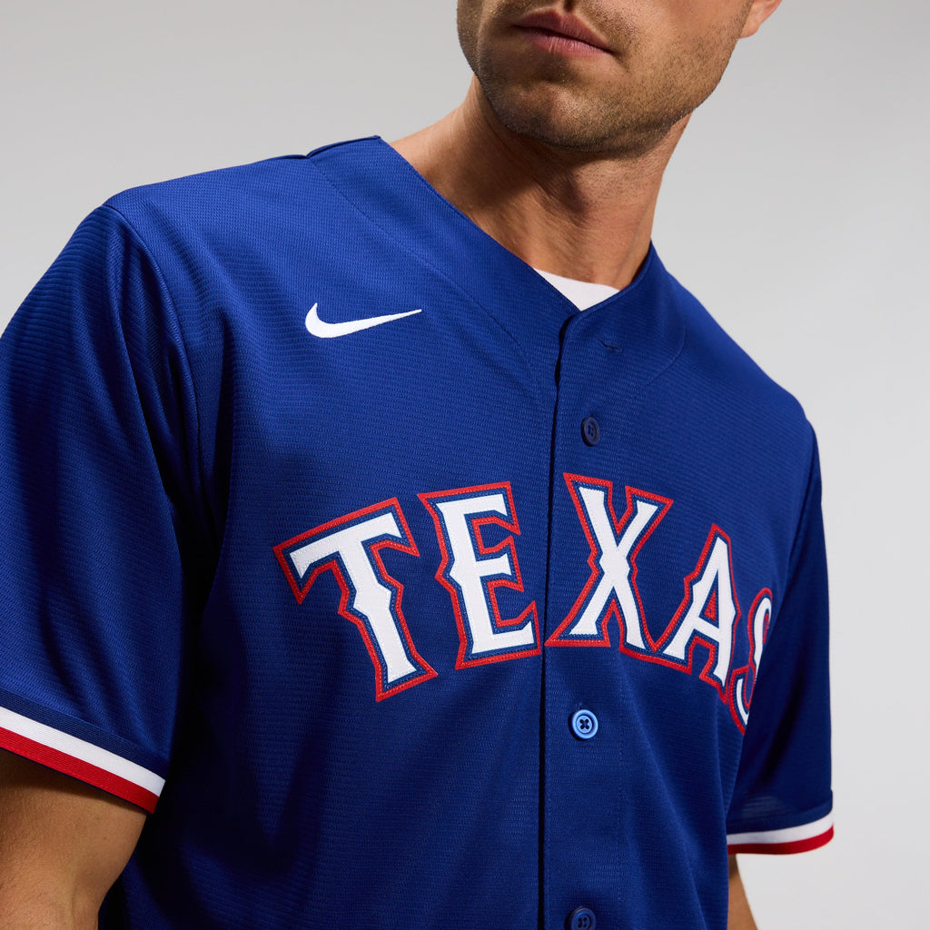 Men's Texas Rangers Corey Seager Nike Gray Road Replica Jersey