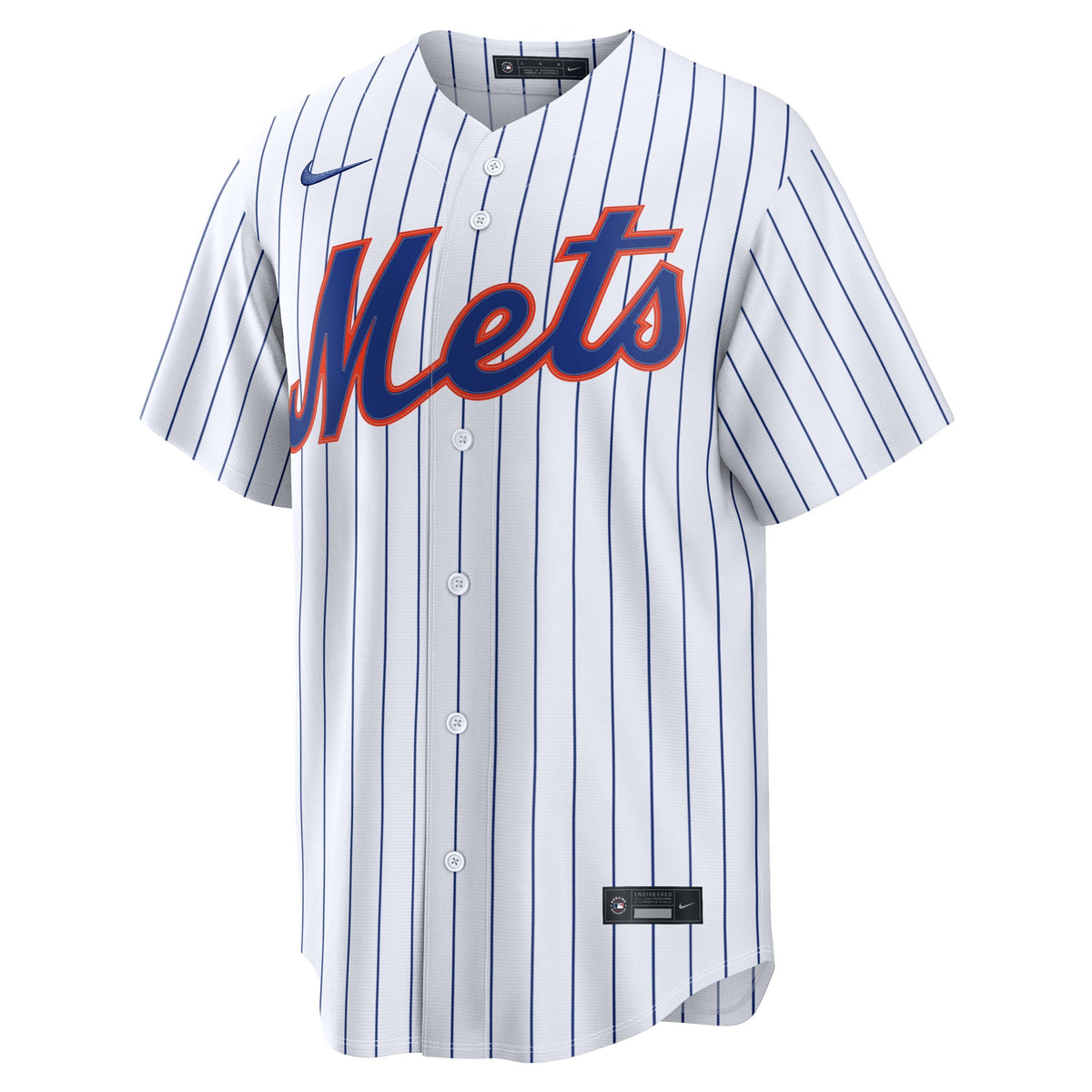 Men's New York Mets Carson Benge Nike White Home Replica Jersey