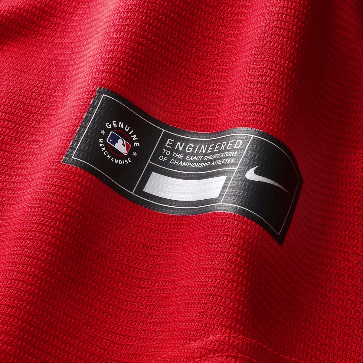 Men's England National Team x MLB Nike Red Stadium Replica Jersey