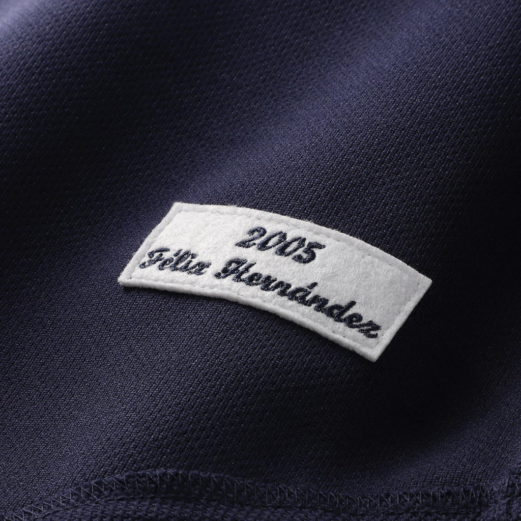 Men's Seattle Mariners Felix Hernandez Mitchell & Ness Navy Cooperstown Collection Batting Practice Jersey