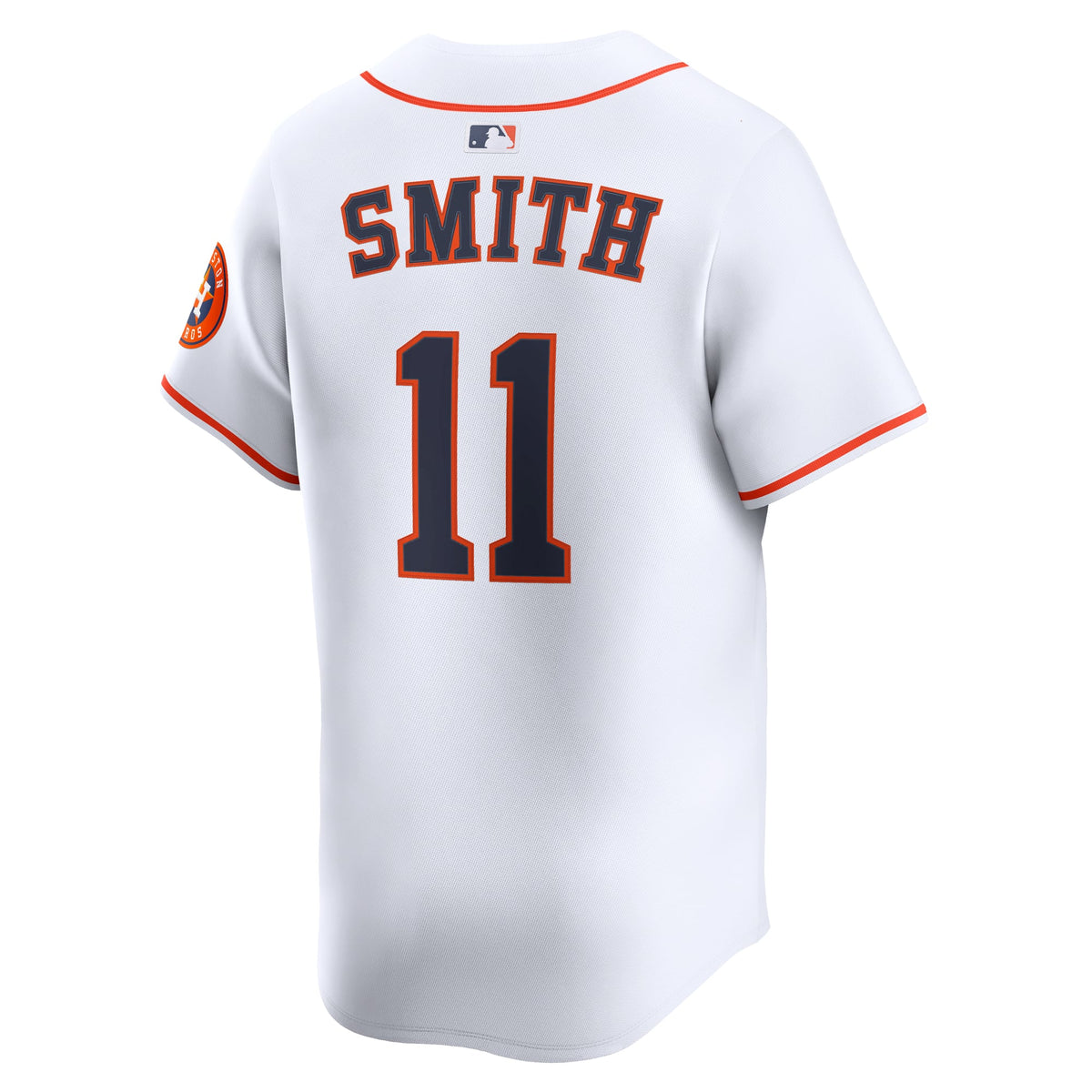 Men's Houston Astros Cam Smith #11 Nike White Home Limited Player Jersey