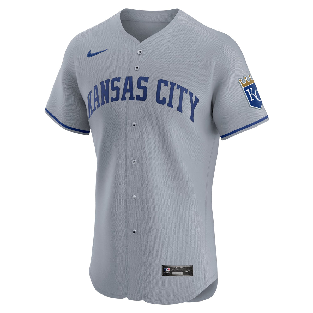 Men's Kansas City Royals Nike White Home Elite Jersey