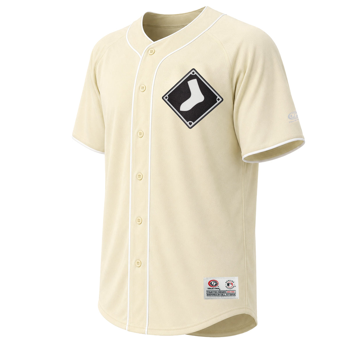 Men's Chicago White Sox Stitches Cream Fashion Jersey