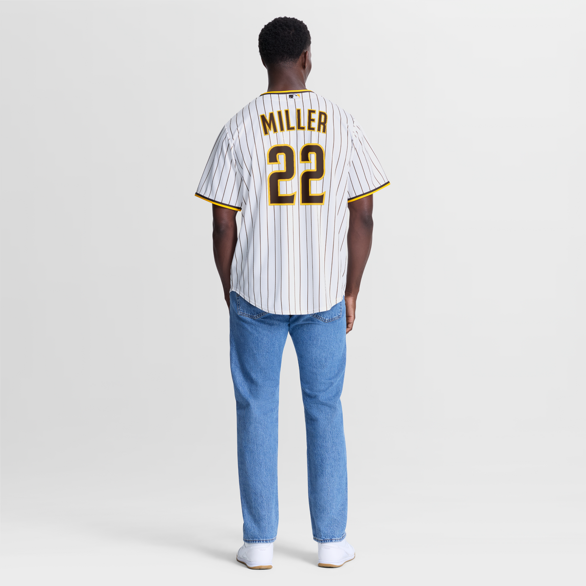 Men's San Diego Padres Mason Miller Nike White Home Replica Jersey