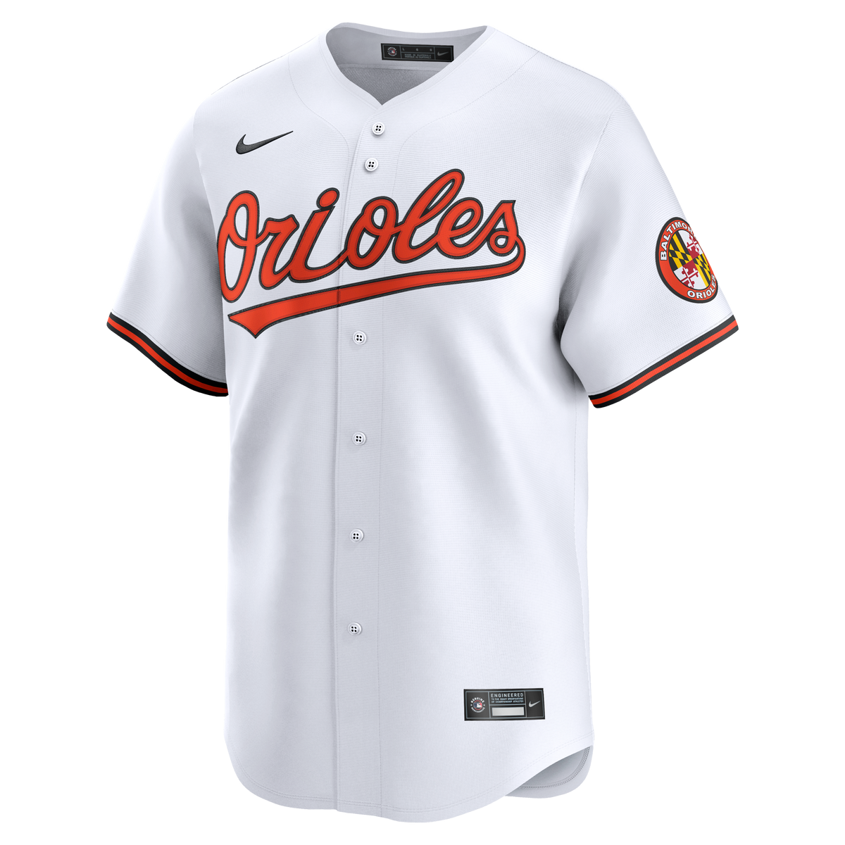 Men's Baltimore Orioles Nike White Home Limited Jersey