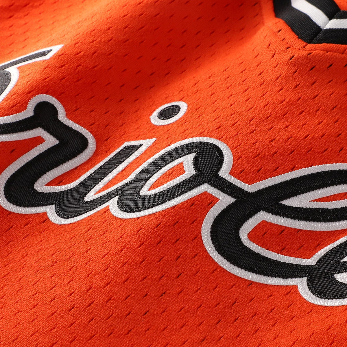 Men's Baltimore Orioles Cal Ripken Jr. Mitchell & Ness Orange Authentic Batting Practice Jersey