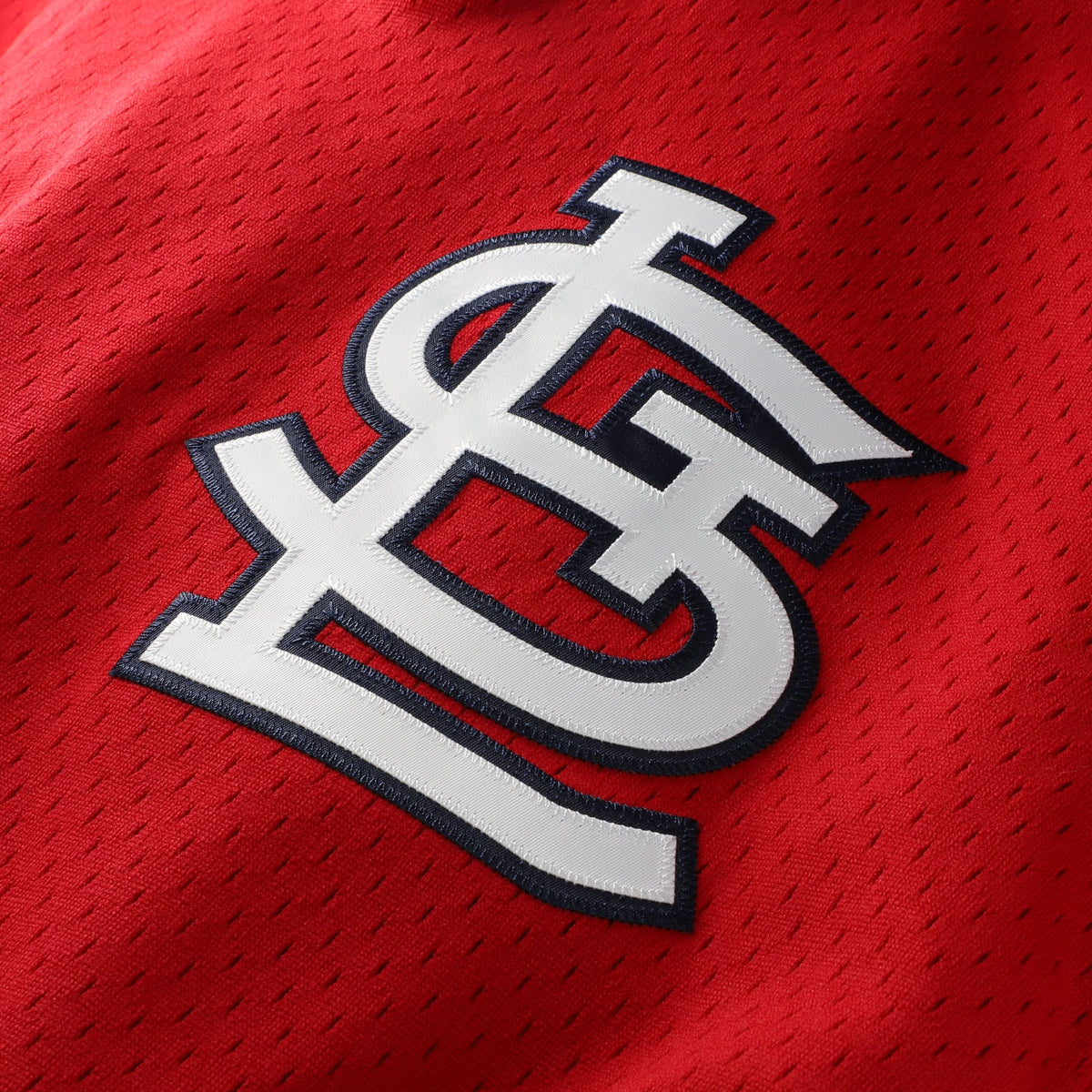 Men's St. Louis Cardinals Ozzie Smith Mitchell & Ness Navy Authentic Batting Practice Jersey