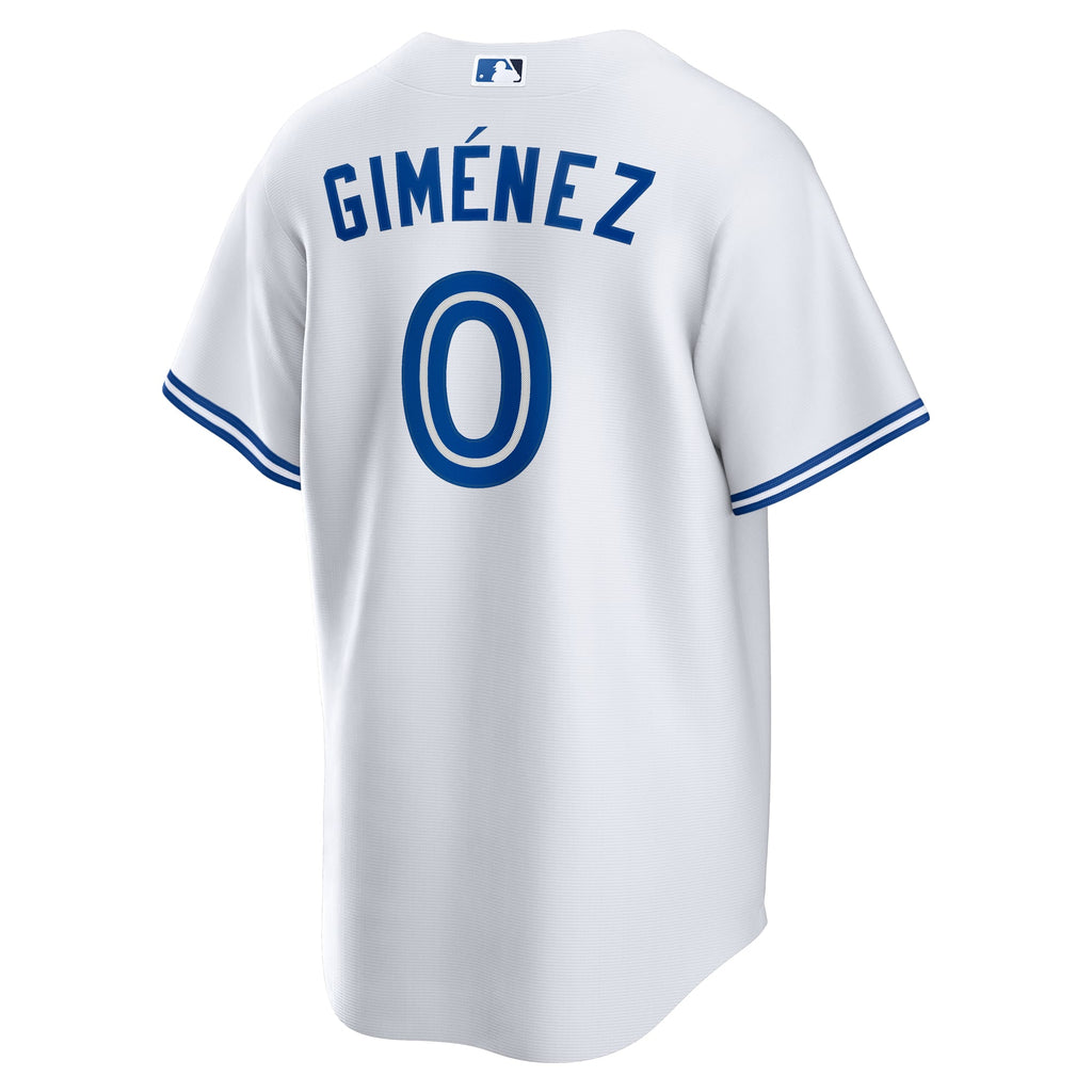 Men's Toronto Blue Jays Andres Gimenez Nike White Home Replica Jersey