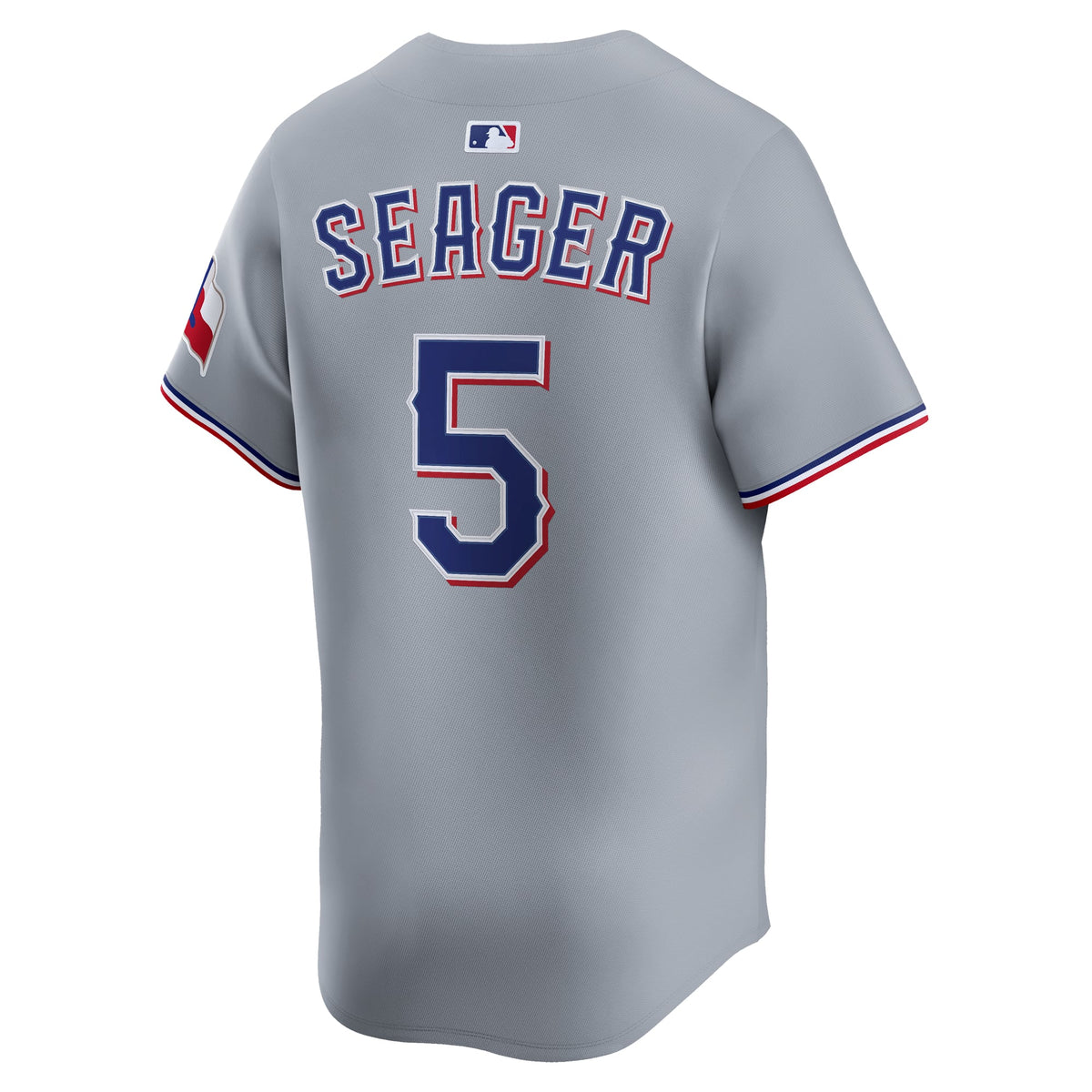 Men's Texas Rangers Corey Seager Nike Gray Road Limited Jersey