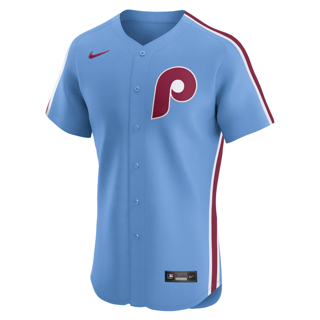 Men's Philadelphia Phillies Nike Cream Alternate 2 Elite Jersey