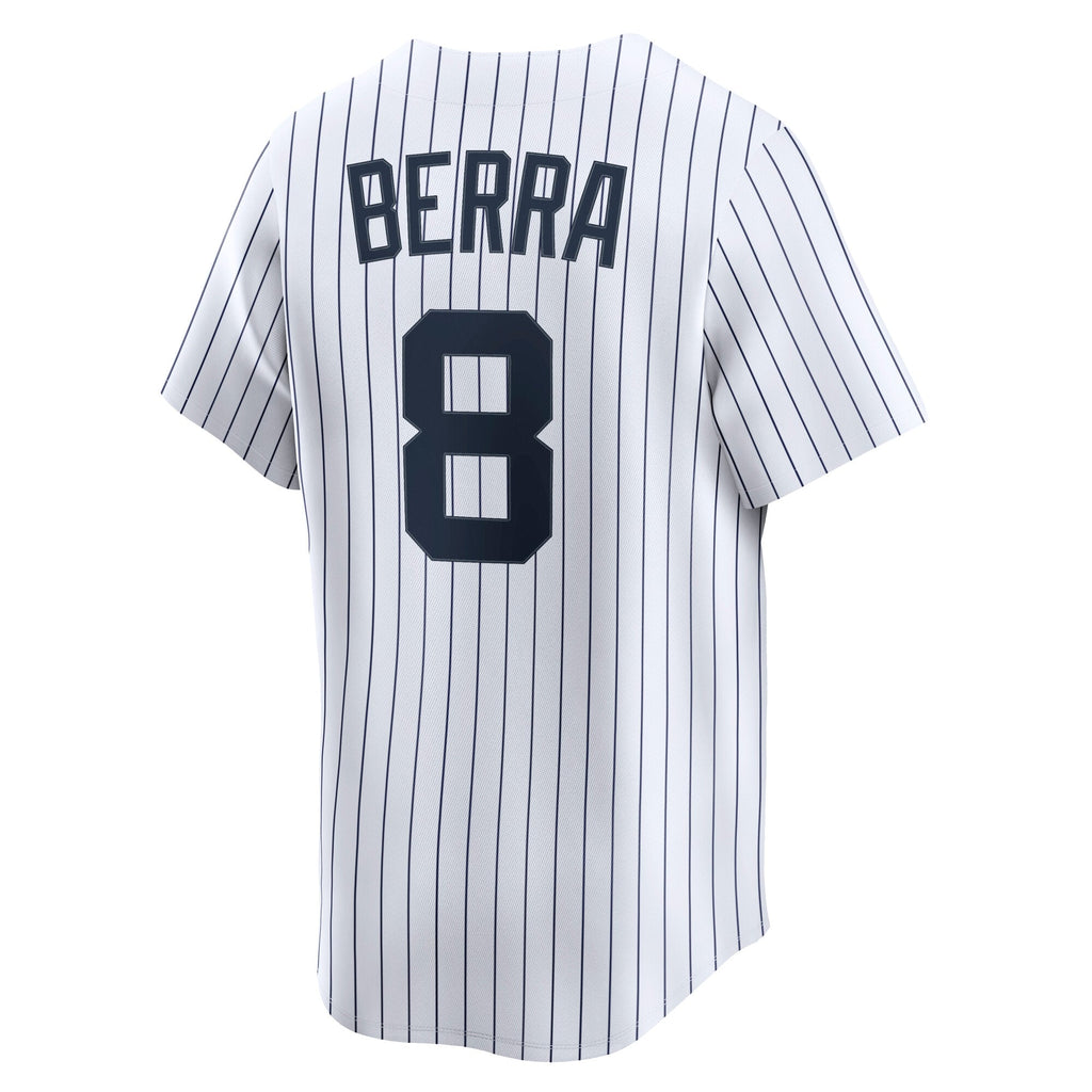 Men's New York Yankees Yogi Berra Nike White Cooperstown Collection Limited Jersey