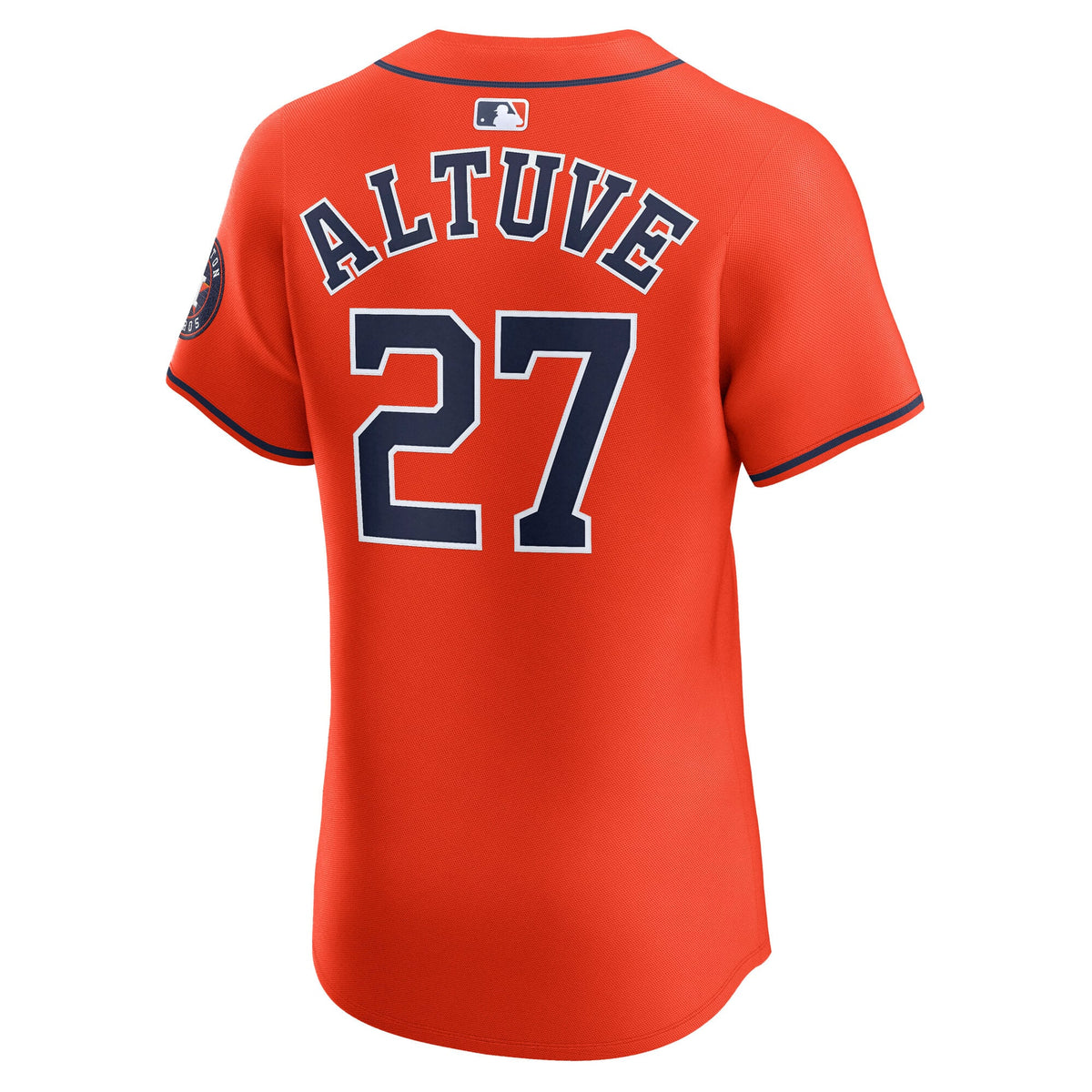 Men's Houston Astros Jose Altuve Nike Navy Alternate 2 Elite Player Jersey
