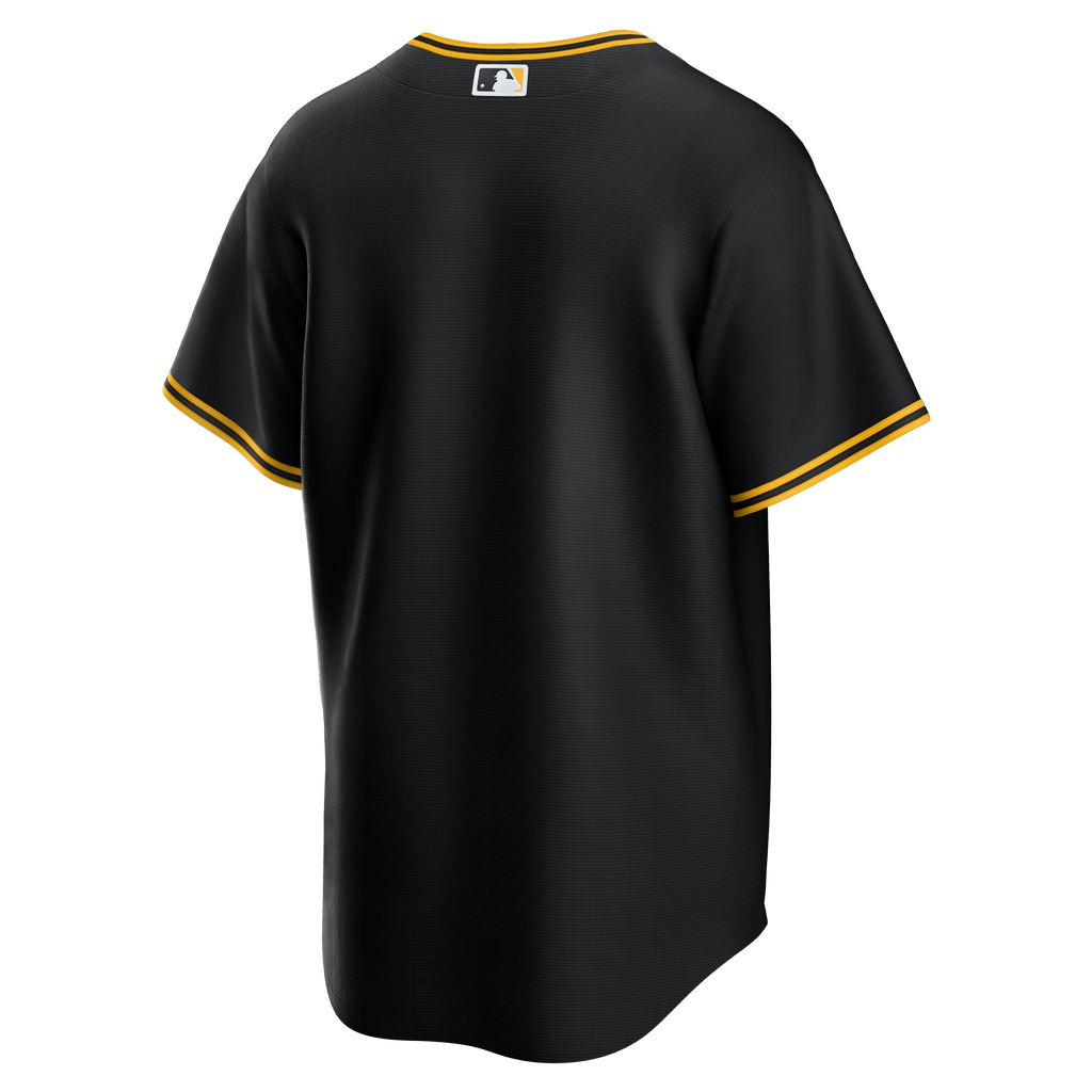 Men's Pittsburgh Pirates Nike Black Alternate Replica Team Jersey