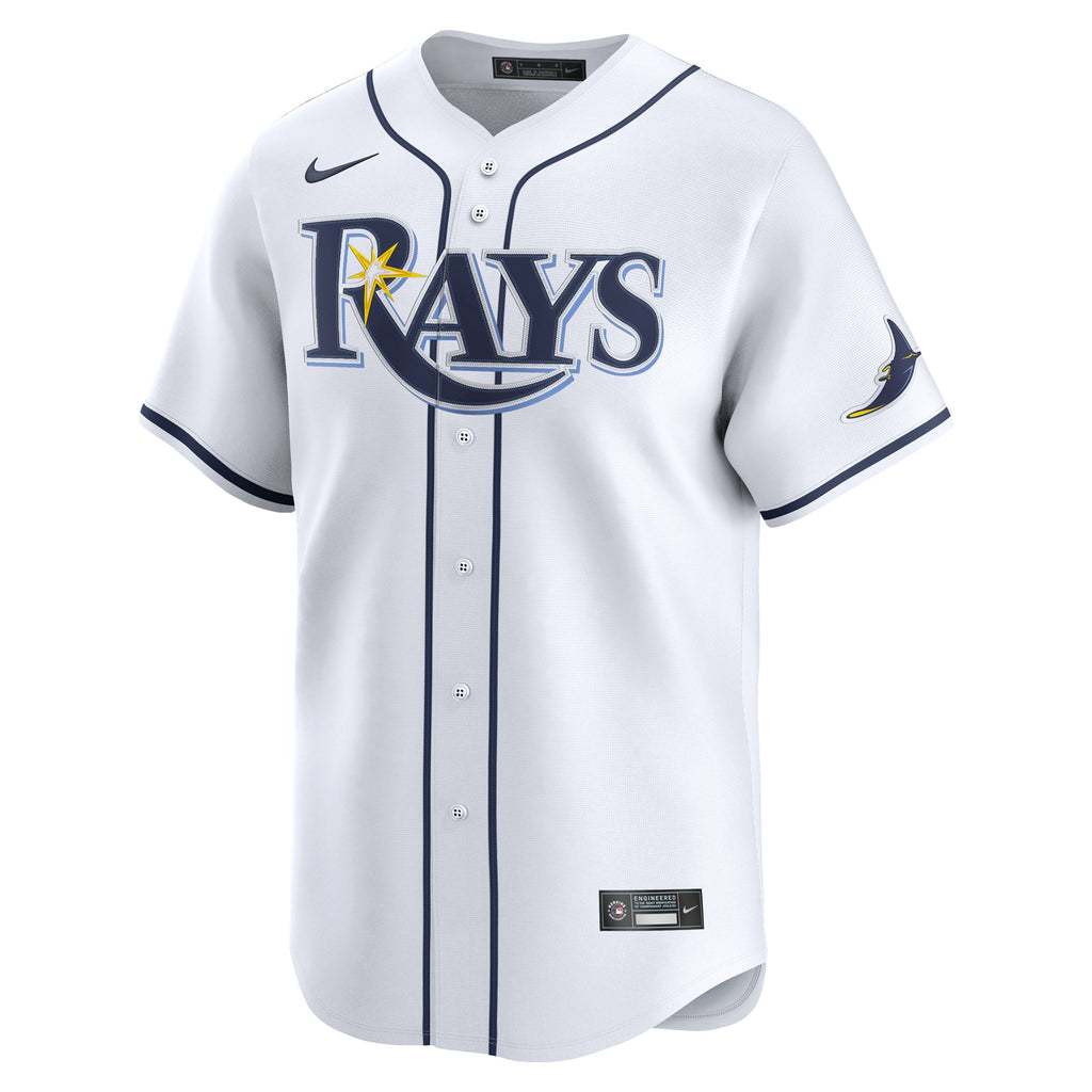 Men's Tampa Bay Rays Nike White Home Limited Jersey