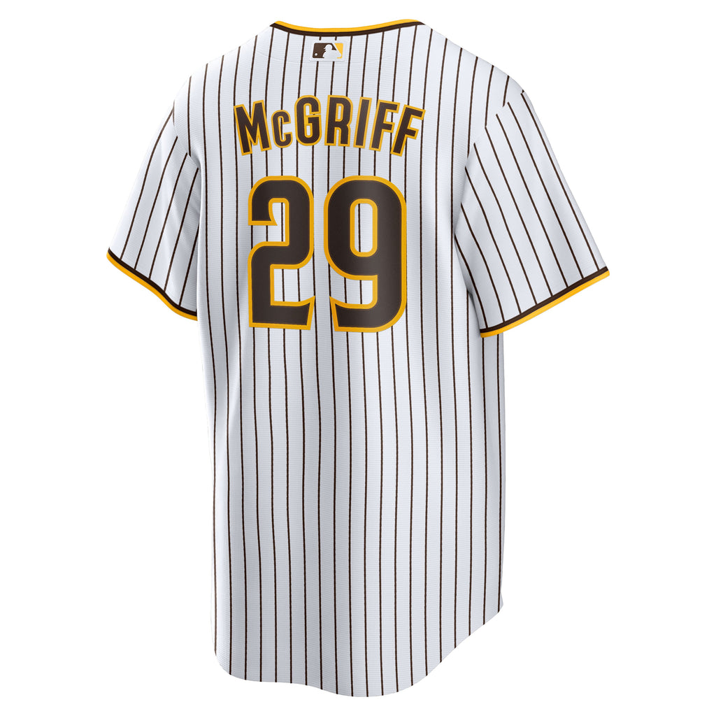 Men's San Diego Padres Fred McGriff Nike White Home Retired Player Replica Jersey