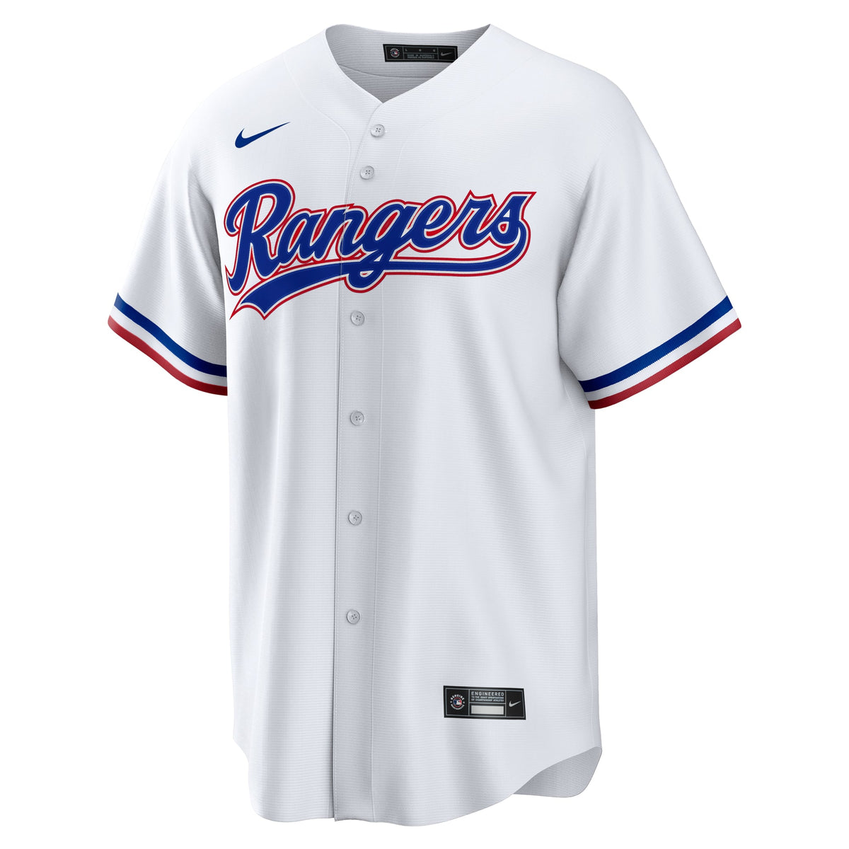 Men's Texas Rangers  Nike White #1 Groom Home Replica Jersey