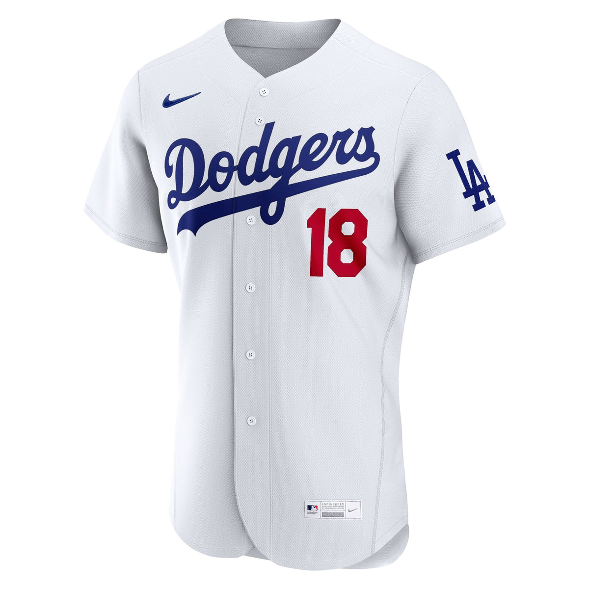 Men's Los Angeles Dodgers Yoshinobu Yamamoto Nike White Home Authentic Jersey